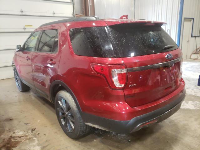 Photo 3 from auction – 2017 FORD EXPLORER X with VIN 1FM5K8D80HGD89090