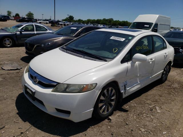 Photo 2 from auction – 2009 HONDA CIVIC EX with VIN 1HGFA16869L006019