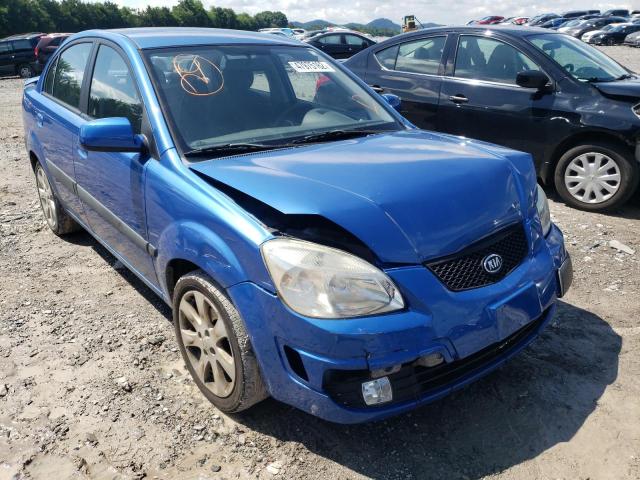 KIA RIO BASE 2009 with VIN KNADE223296548692 - Photo from auction