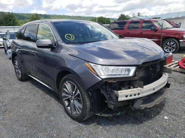 ACURA MDX TECHNO 2017 with VIN 5FRYD4H54HB001985 - Photo from auction