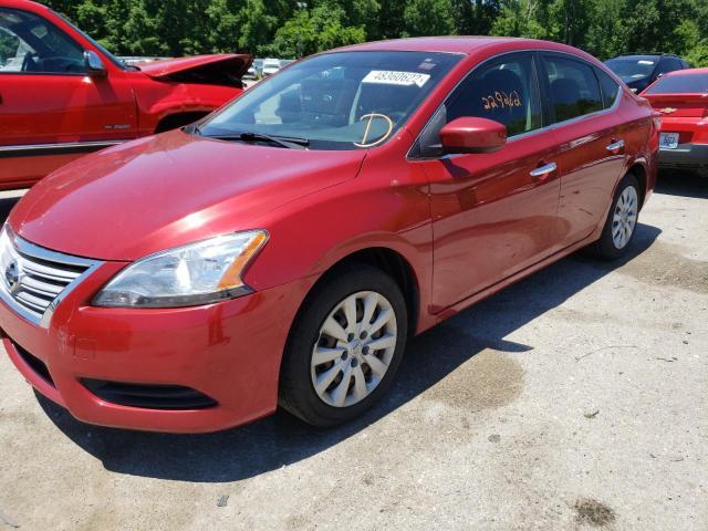 Photo 9 from auction – 2014 NISSAN SENTRA S with VIN 3N1AB7AP5EL669381