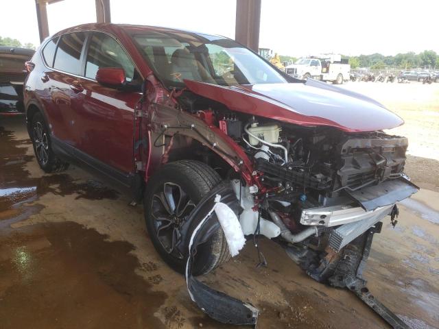 HONDA CR-V EX 2021 with VIN 5J6RW2H55ML023595 - Photo from auction