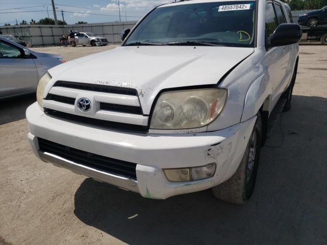 Photo 9 from auction – 2003 TOYOTA 4RUNNER SR with VIN JTEZU14RX30013798