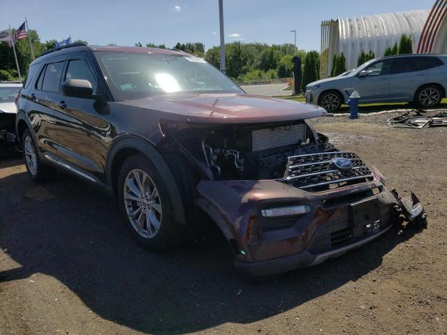 FORD EXPLORER X 2020 with VIN 1FMSK8DH6LGC17870 - Photo from auction