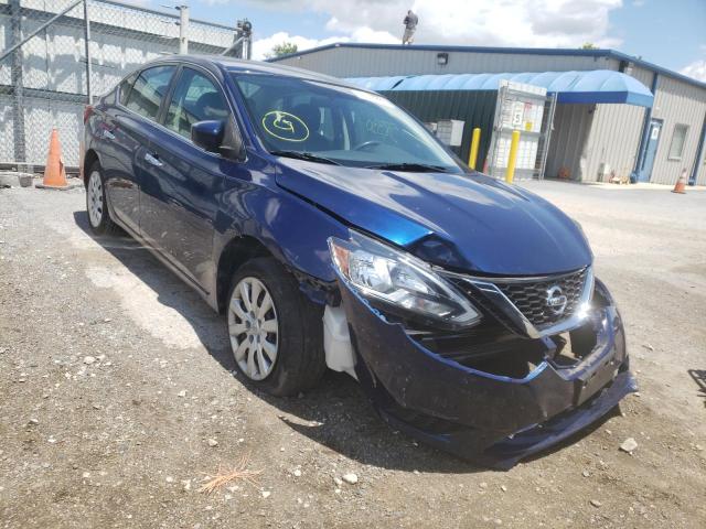 NISSAN SENTRA S 2017 with VIN 3N1AB7AP3HY405647 - Photo from auction