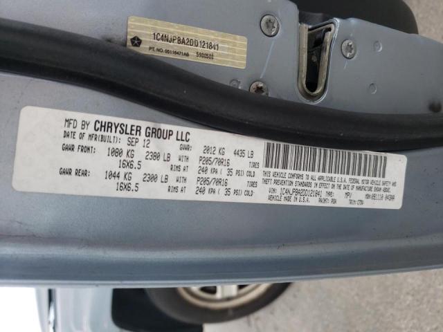 Photo 10 from auction – 2013 JEEP PATRIOT SP with VIN 1C4NJPBA2DD121841