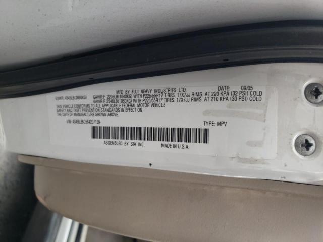 Photo 10 from auction – 2006 SUBARU LEGACY OUT with VIN 4S4BL86C564207139