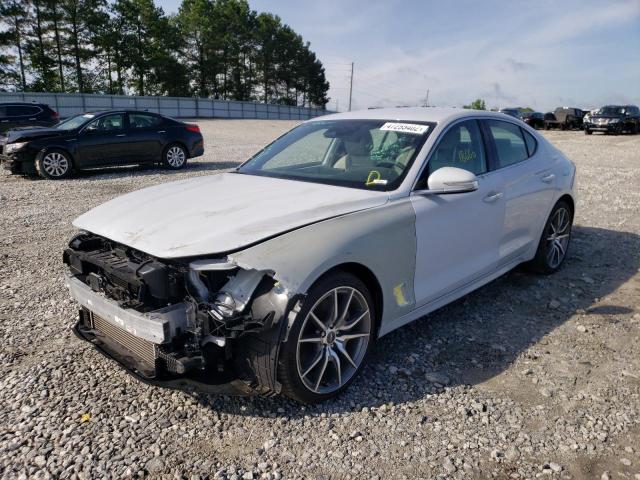 Photo 2 from auction – 2022 GENESIS G70 BASE with VIN KMTG54TE7NU081580