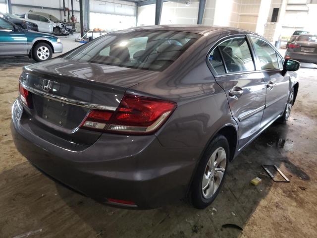 Photo 4 from auction – 2015 HONDA CIVIC LX with VIN 19XFB2F53FE289412