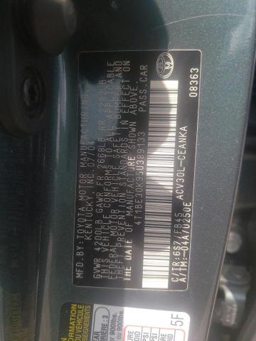 Photo 10 from auction – 2005 TOYOTA CAMRY LE with VIN 4T1BE30K95U389133