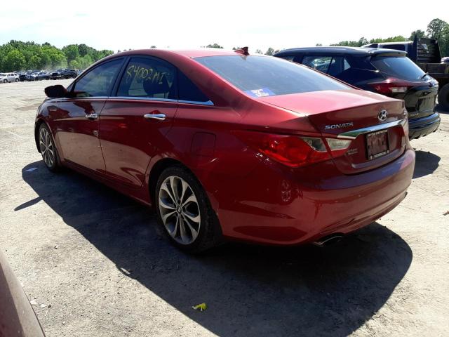 Photo 3 from auction – 2013 HYUNDAI SONATA SE with VIN 5NPEC4AB4DH686699