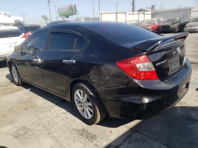 Photo 3 from auction – 2012 HONDA CIVIC LX with VIN 19XFB2F59CE322246
