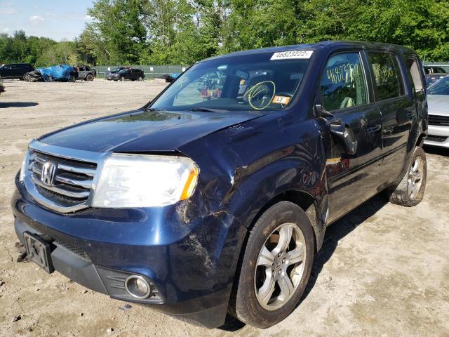 Photo 2 from auction – 2014 HONDA PILOT EXL with VIN 5FNYF4H57EB039301