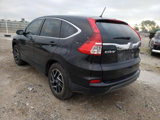 Photo 3 from auction – 2016 HONDA CR-V SE with VIN 5J6RM4H42GL075814