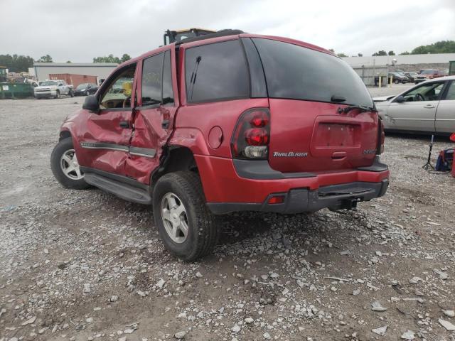 Photo 3 from auction – 2002 CHEVROLET TRAILBLAZE with VIN 1GNDS13S522326387