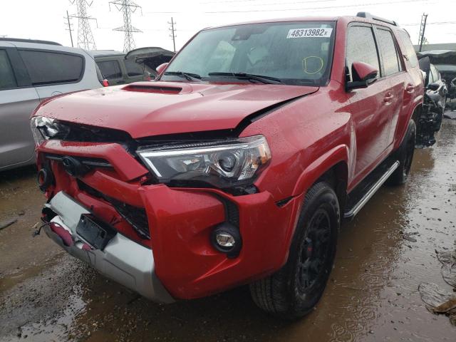 Photo 2 from auction – 2021 TOYOTA 4RUNNER SR with VIN JTERU5JR6M5940197