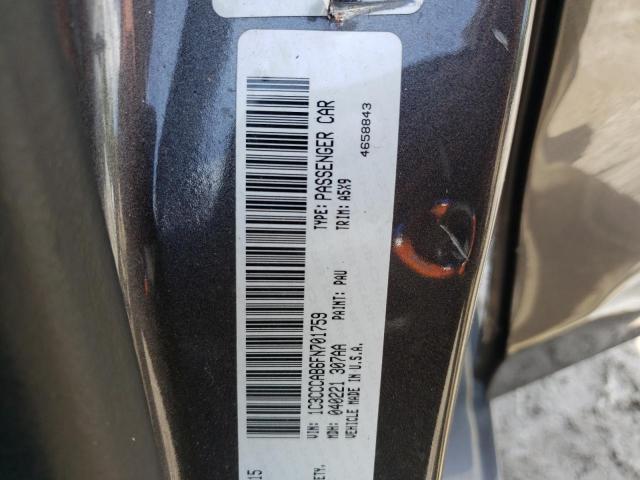 Photo 10 from auction – 2015 CHRYSLER 200 LIMITE with VIN 1C3CCCAB6FN701759