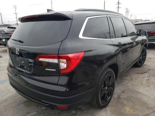 Photo 4 from auction – 2021 HONDA PILOT SE with VIN 5FNYF5H29MB038239