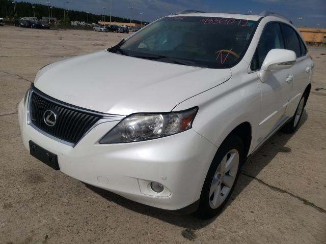 Photo 2 from auction – 2012 LEXUS RX 350 with VIN 2T2BK1BA6CC123340