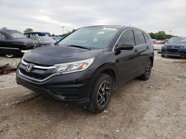 Photo 2 from auction – 2016 HONDA CR-V SE with VIN 5J6RM4H42GL075814