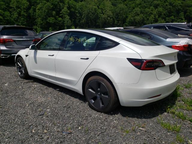 Photo 3 from auction – 2021 TESLA MODEL 3 with VIN 5YJ3E1EB0MF063248