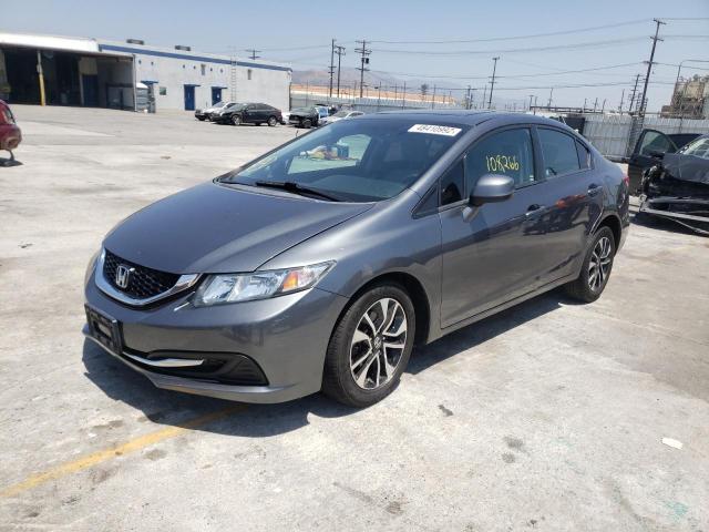 Photo 2 from auction – 2013 HONDA CIVIC EX with VIN 2HGFB2F82DH585969