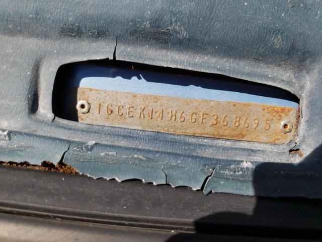 Photo 10 from auction – 1986 CHEVROLET K10 with VIN 1GCEK14H6GF368695