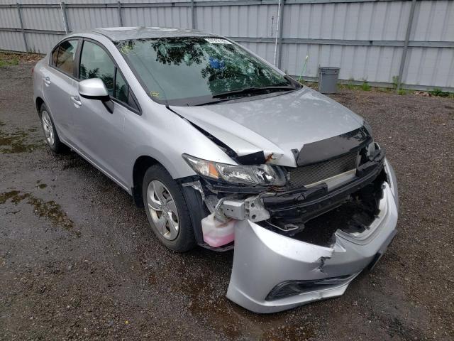 HONDA CIVIC LX 2013 with VIN 2HGFB2F4XDH023105 - Photo from auction