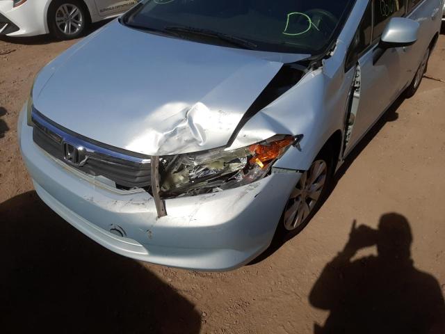 Photo 9 from auction – 2012 HONDA CIVIC LX with VIN 19XFB2F5XCE348273