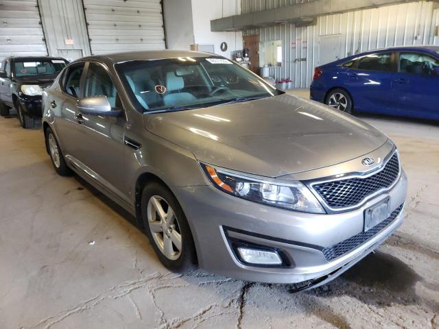 KIA OPTIMA LX 2014 with VIN 5XXGM4A75EG287816 - Photo from auction
