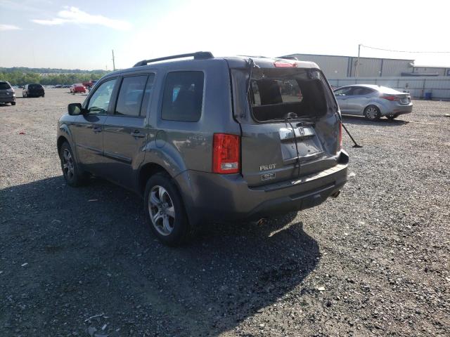 Photo 3 from auction – 2012 HONDA PILOT EX with VIN 5FNYF3H48CB010310