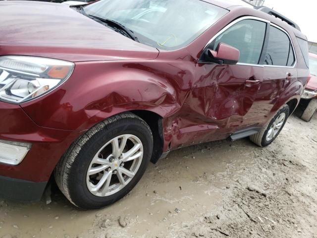 Photo 9 from auction – 2017 CHEVROLET EQUINOX LT with VIN 2GNALCEK1H1599666