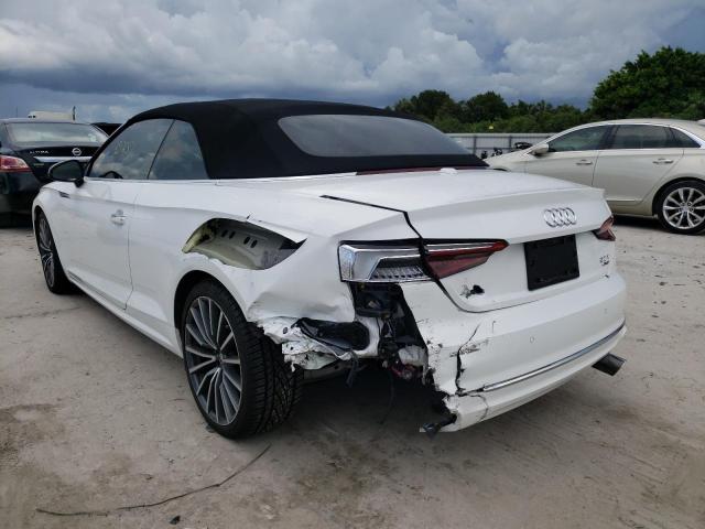 Photo 3 from auction – 2018 AUDI A5 PREMIUM with VIN WAUYNGF5XJN001948