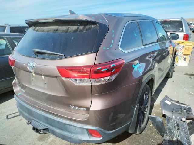 Photo 4 from auction – 2018 TOYOTA HIGHLANDER with VIN 5TDJZRFHXJS872034