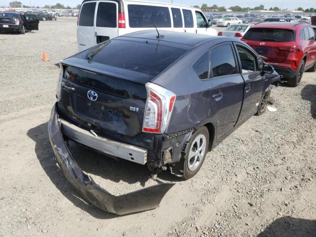 Photo 4 from auction – 2013 TOYOTA PRIUS with VIN JTDKN3DU2D5678685