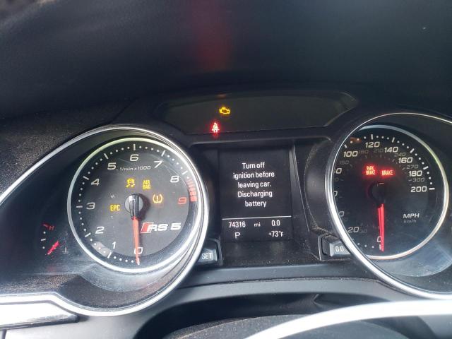 Photo 8 from auction – 2013 AUDI RS5 with VIN WUAC6AFRXDA902391