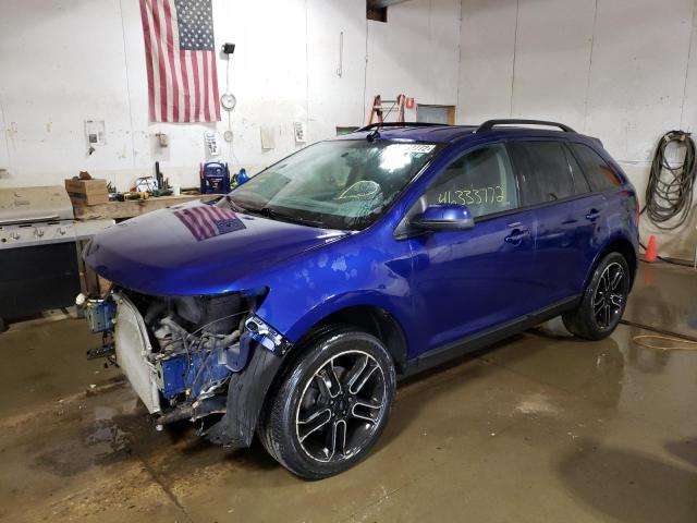 Photo 2 from auction – 2013 FORD EDGE SEL with VIN 2FMDK4JCXDBB29522