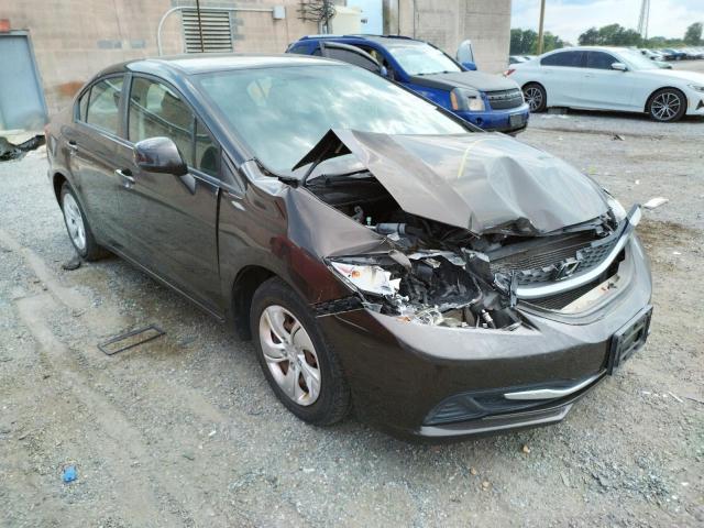 HONDA CIVIC LX 2013 with VIN 2HGFB2F56DH509564 - Photo from auction