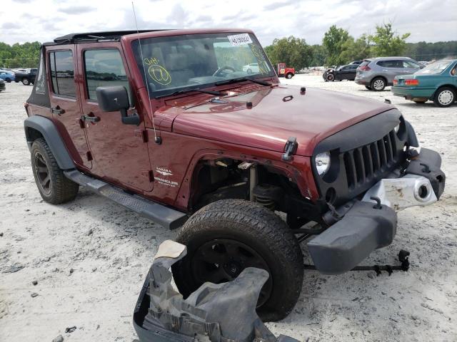 JEEP WRANGLER U 2008 with VIN 1J4GB59148L530347 - Photo from auction