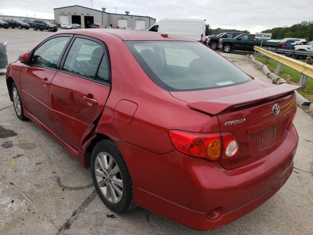 Photo 3 from auction – 2010 TOYOTA COROLLA BA with VIN 2T1BU4EEXAC476109