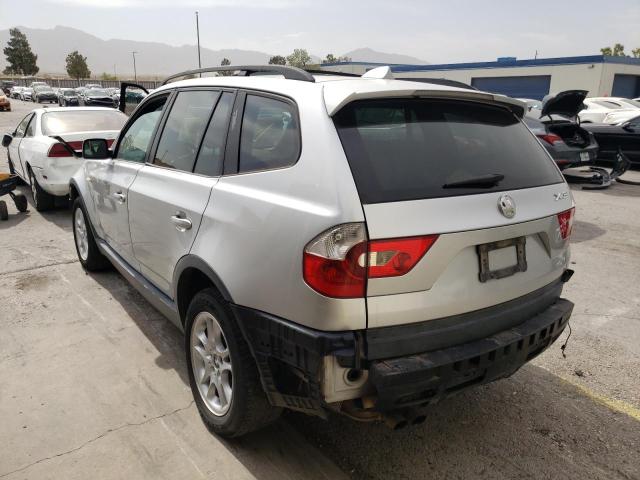 Photo 3 from auction – 2005 BMW X3 2.5I with VIN WBXPA73465WC46385