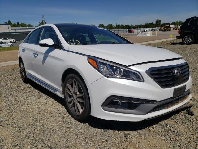 HYUNDAI SONATA SPO 2015 with VIN 5NPE34AB6FH073292 - Photo from auction