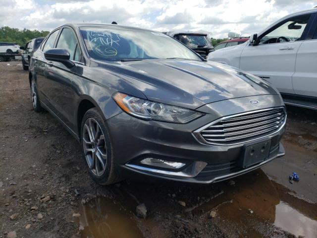 FORD FUSION SE 2017 with VIN 3FA6P0T98HR172228 - Photo from auction