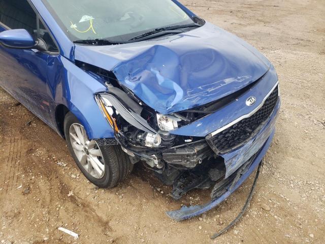 Photo 9 from auction – 2017 KIA FORTE LX with VIN 3KPFL4A75HE122652