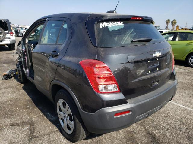 Photo 3 from auction – 2015 CHEVROLET TRAX LS with VIN 3GNCJKSB7FL204866