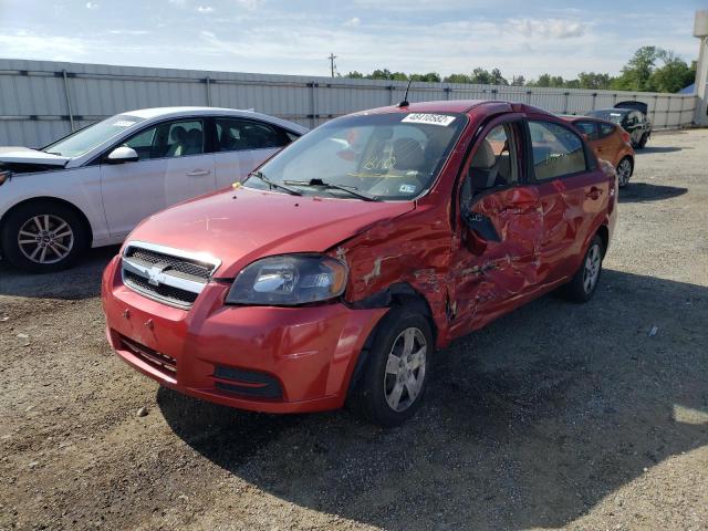 Photo 2 from auction – 2010 CHEVROLET AVEO LS with VIN KL1TD5DE5AB099819