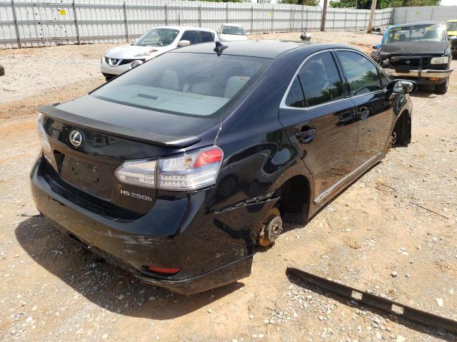 Photo 4 from auction – 2010 LEXUS HS 250H with VIN JTHBB1BAXA2007878