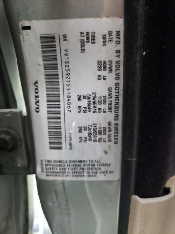 Photo 10 from auction – 2005 VOLVO XC70 with VIN YV1SZ592151184067