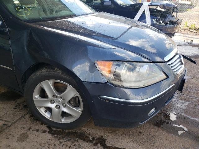 Photo 9 from auction – 2006 ACURA RL with VIN JH4KB16586C005514