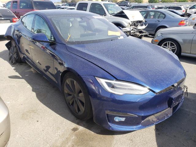 TESLA MODEL S 2021 with VIN 5YJSA1E52MF437022 - Photo from auction